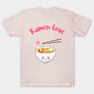 Ramen Love Kawaii T-Shirt